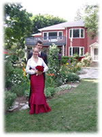 A summer wedding in Bradford, ON - enjoy our beautiful gardens