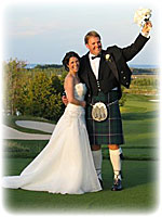 A spring wedding in Bradford, Ontario
